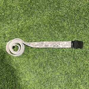 Camouflage Belt with Black Buckle